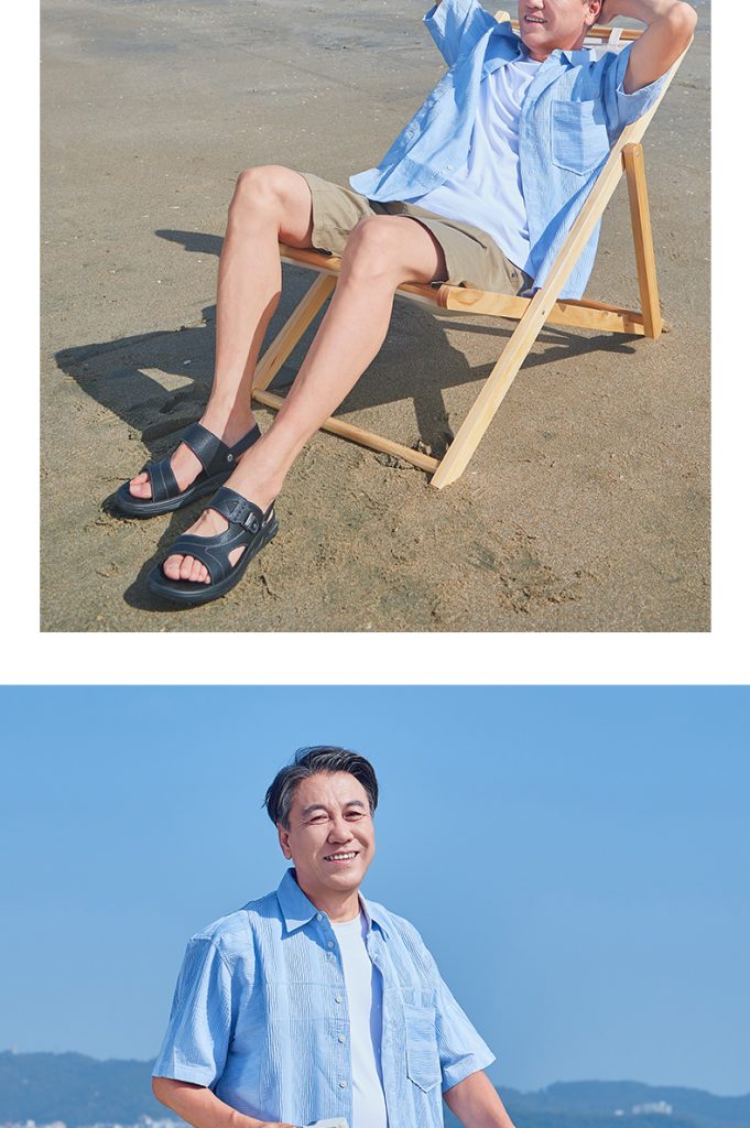 men's velcro slippers for elderly